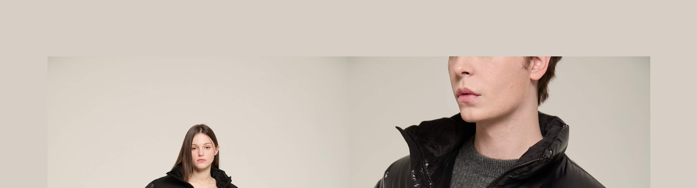 ブランドダウンジャケット（ショート）